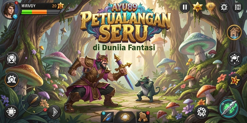 Gameplay AYU89 yang seru dan menegangkan dalam petualangan.