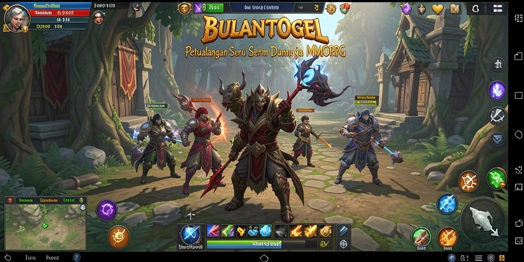 Tampilan gameplay epik dari BULANTOGEL yang mendebarkan.