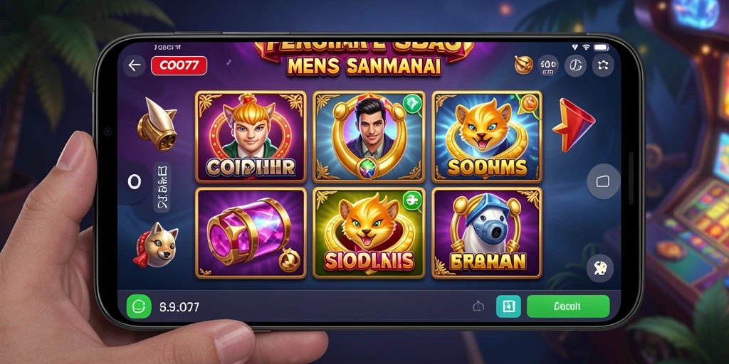 Gameplay menakjubkan dari COO77 yang menunjukkan pengalaman bermain slot.