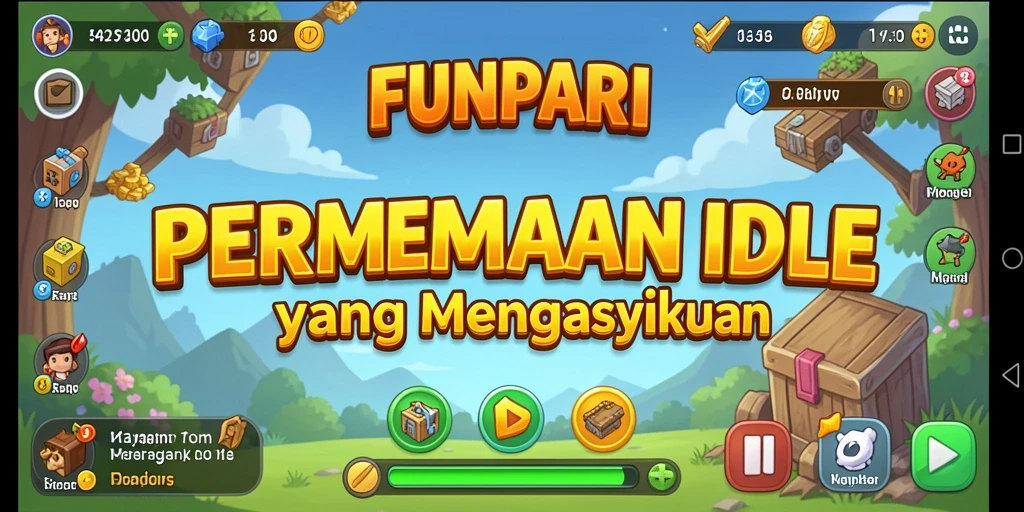Tampilan gameplay <strong>FUNPARI</strong> yang menarik dan adiktif.
