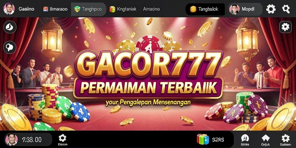 Screenshot GACOR777 menampilkan gameplay penuh aksi di Kasino.
