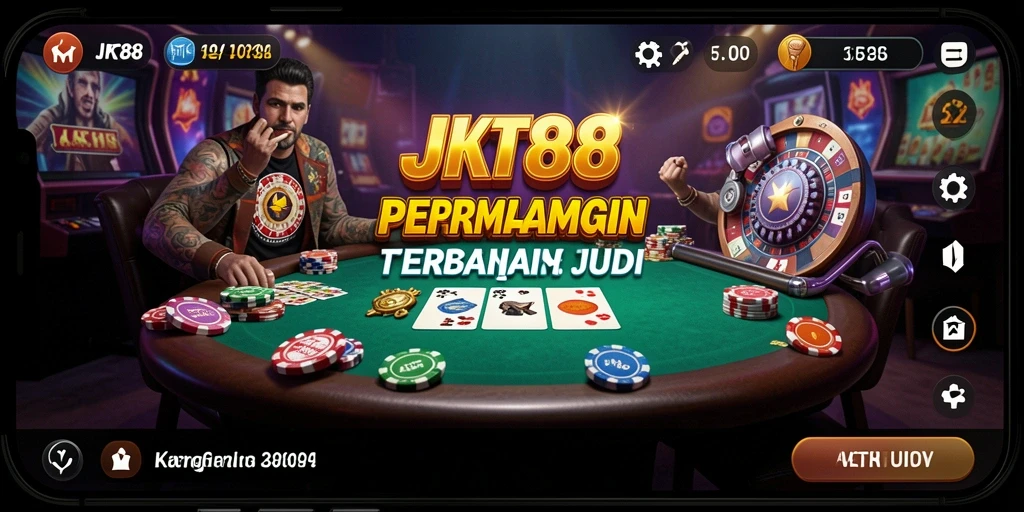 Screenshot gameplay JKT88 yang menampilkan suasana Kasino yang menarik.