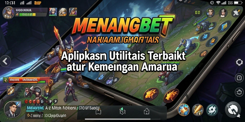 Tampilan antarmuka aplikasi MENANGBET yang user-friendly.