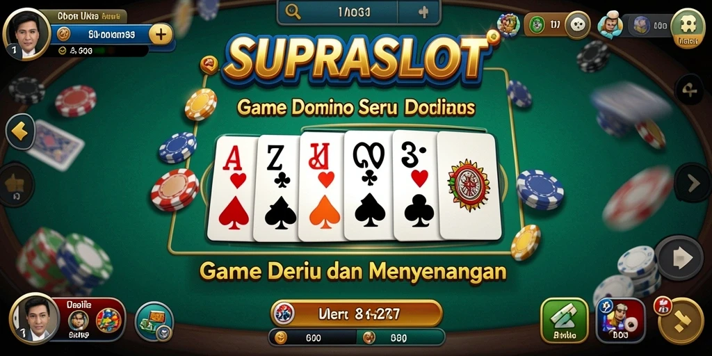 Tampilan menarik dari gameplay SUPRASLOT yang menyenangkan.