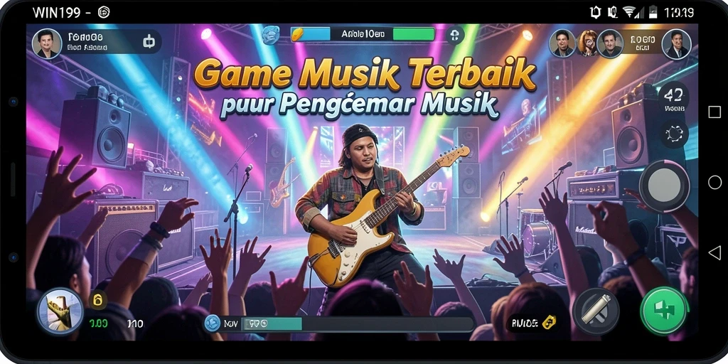 Tampilan menarik dari gameplay WIN199 dengan beragam pilihan musik.